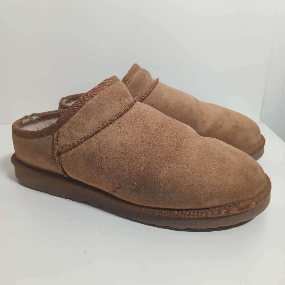 UGG Classic Slipper Classic Micro Mini Suede Boot Brown Size 10